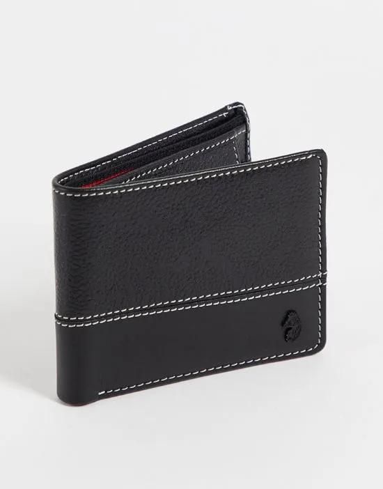 Volcombe leather bifold wallet