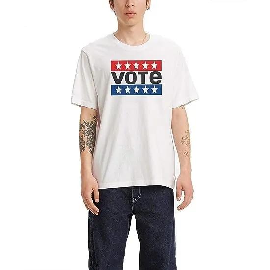Vote Relaxed Fit Short Sleeve Tee Shirt