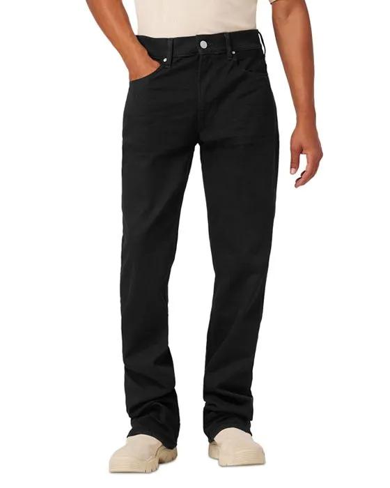 Walker Kick Flare Jeans in Iron Black