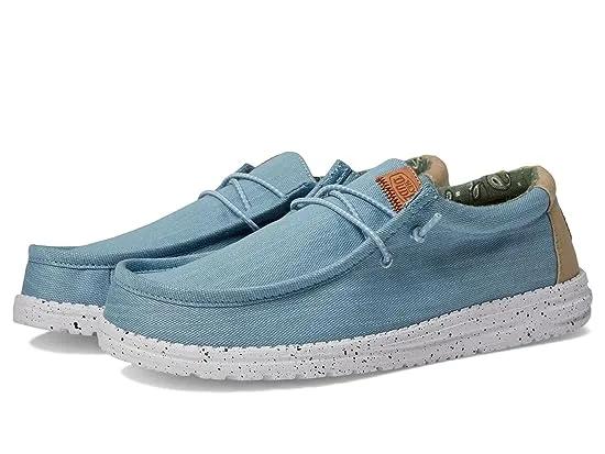 Wally Washed Canvas Slip-On Casual Shoes