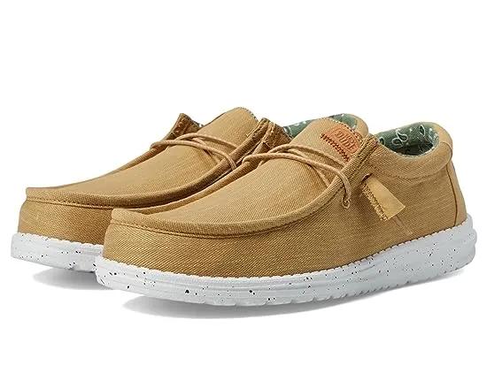 Wally Washed Canvas Slip-On Casual Shoes