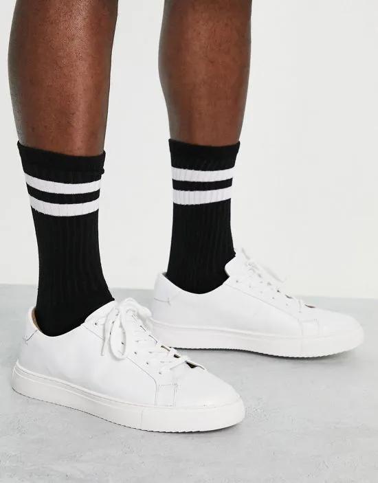 Walt sneakers in white leather