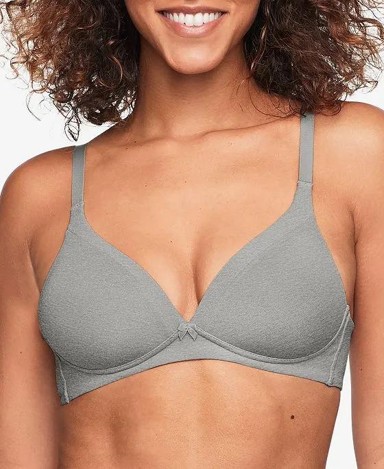 Warners® Invisible Bliss® Cotton Comfort Wireless Lift T-shirt Bra RN0141A