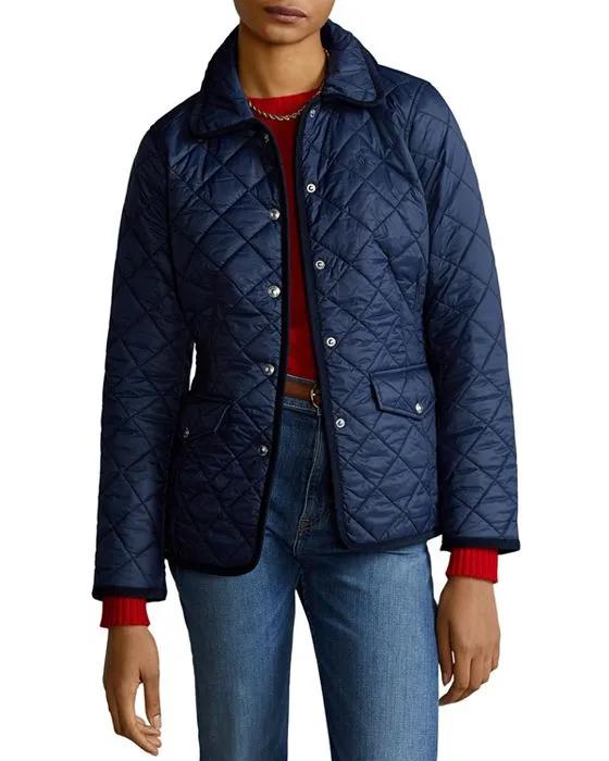 Water Repellant Quilted Jacket