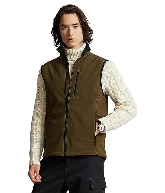 Water-Repellant Stretch Softshell Vest