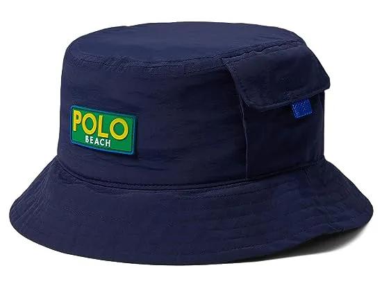 Water-Resistant/Repellent Polo Beach Bucket Hat