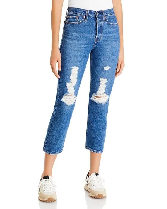 Wedgie High Rise Straight Jeans in Oxnard