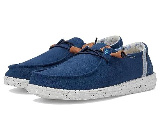 Wendy Washed Canvas Slip-On Casual Shoes