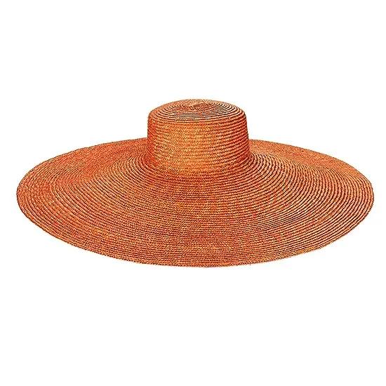 Wheat Straw Hat w/ Oversized Brim