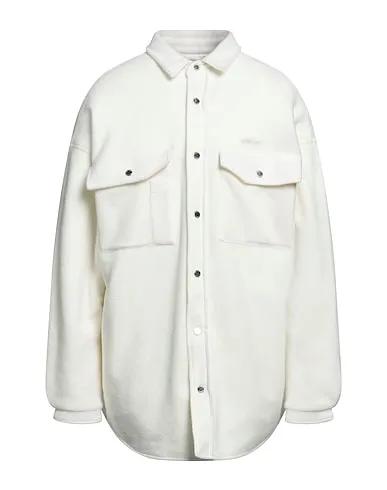 White Baize Solid color shirt