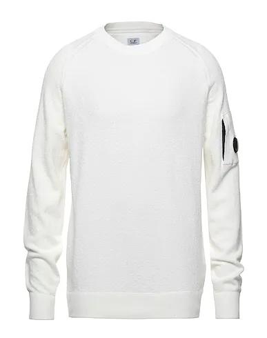 White Bouclé Sweater