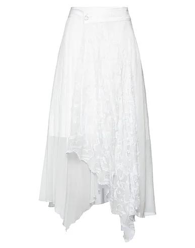 White Cady Midi skirt