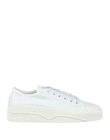 White Canvas Sneakers NIZZA 2 LO