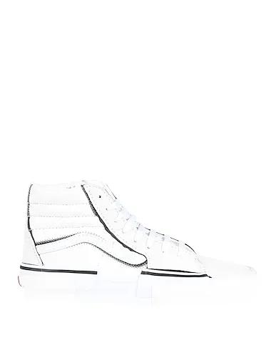 White Canvas Sneakers SK8-Hi Reconstruct
