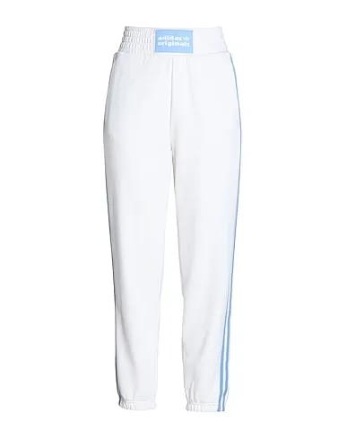 White Casual pants ORIGINALS HIGH WAIST SWEATPANTS
