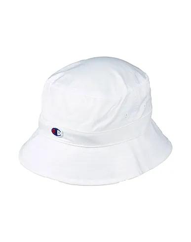White Cotton twill Hat