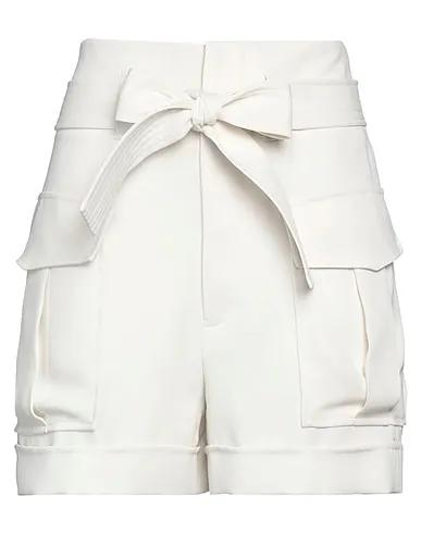 White Crêpe Shorts & Bermuda