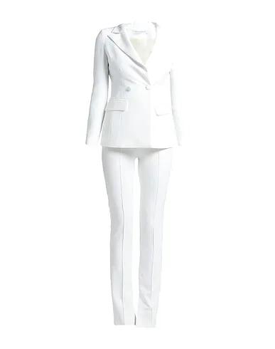 White Crêpe Suit