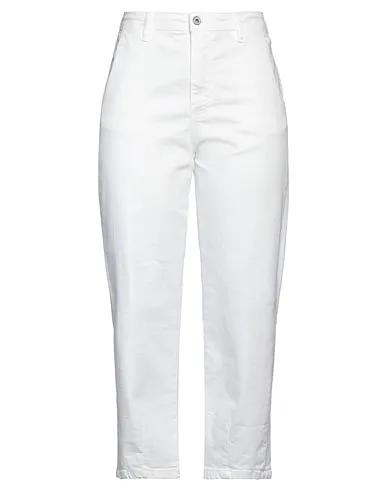 White Denim Casual pants