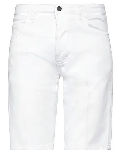 White Denim Shorts & Bermuda