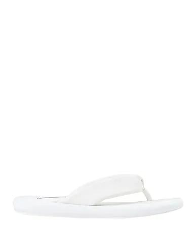 White Flip flops Gramercy Sandal (No size 42)
