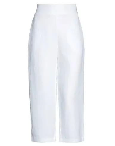 White Gauze Casual pants