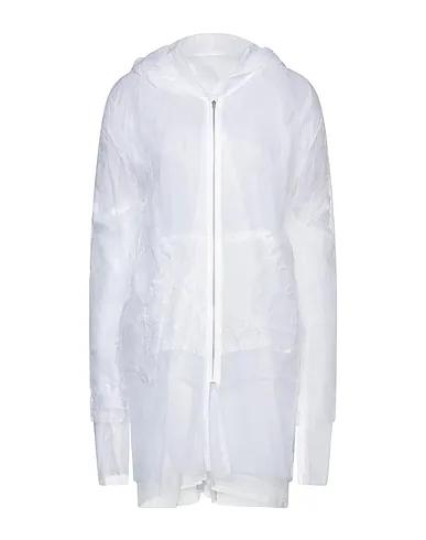 White Gauze Full-length jacket