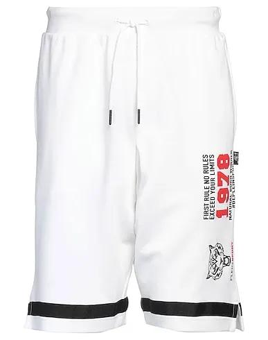 White Grosgrain Shorts & Bermuda