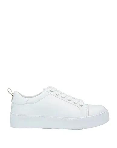 White Grosgrain Sneakers