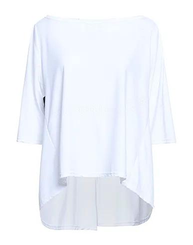 White Grosgrain T-shirt