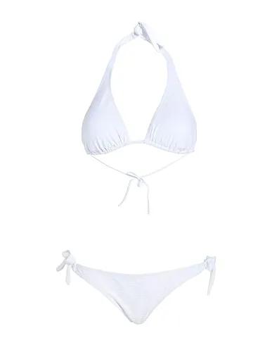 White Jacquard Bikini
