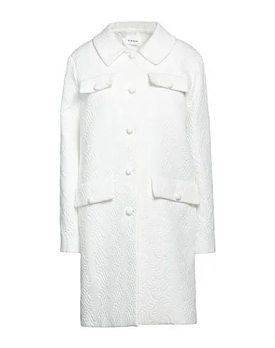 White Jacquard Coat