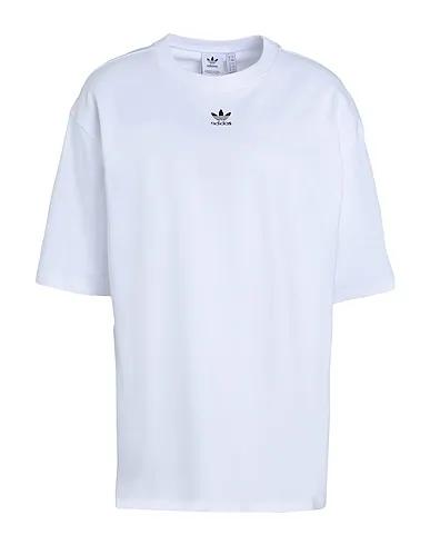 White Jersey Basic T-shirt TEE
