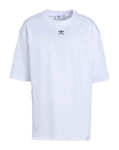 White Jersey Basic T-shirt TEE