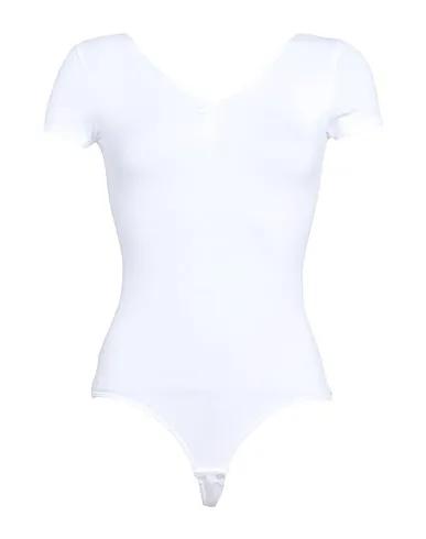 White Jersey Bodysuit