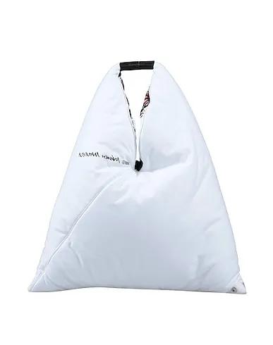 White Jersey Handbag