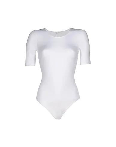 White Jersey Lingerie bodysuit