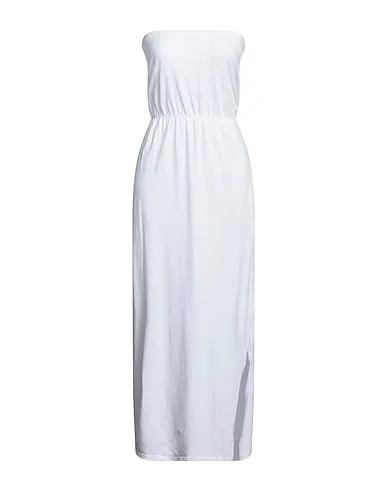 White Jersey Long dress