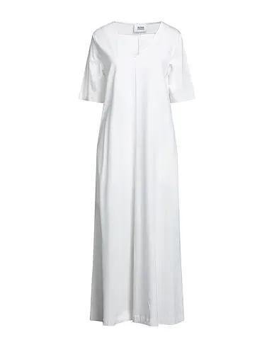 White Jersey Midi dress