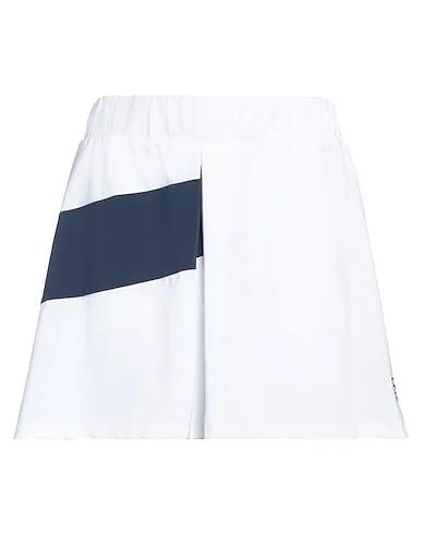White Jersey Mini skirt