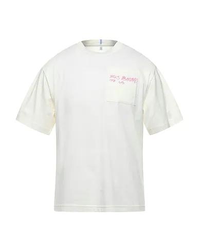 White Jersey Oversize-T-Shirt