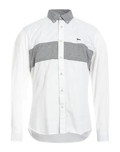 White Jersey Patterned shirt