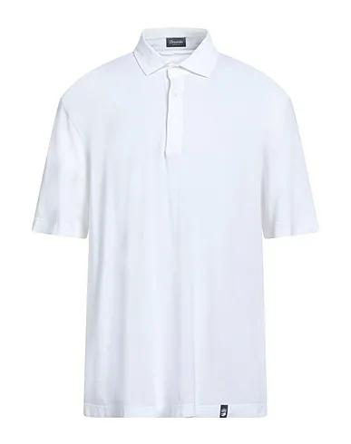 White Jersey Polo shirt