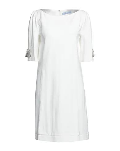White Jersey Short dress