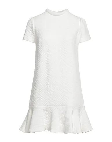 White Jersey Short dress