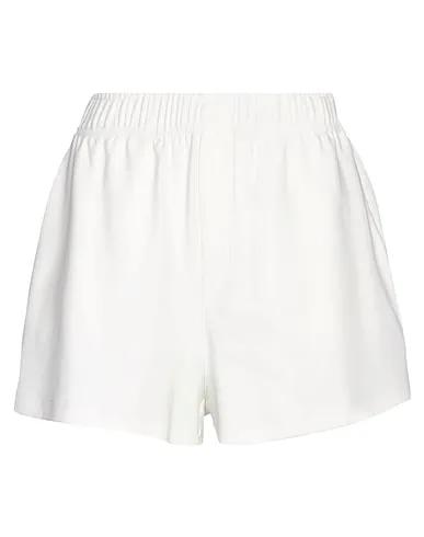 White Jersey Shorts & Bermuda