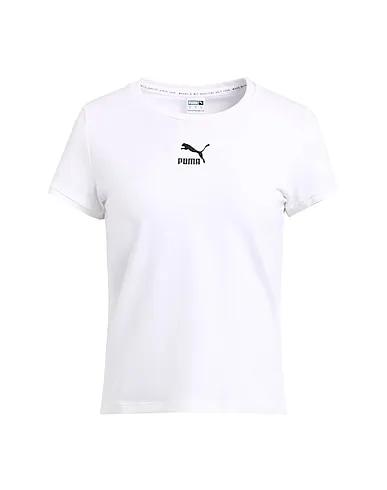 White Jersey T-shirt 599577