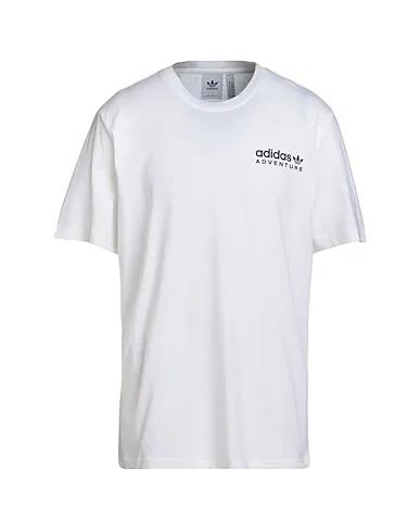White Jersey T-shirt ADVENTURE NA TEE
