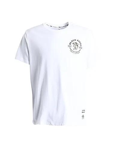 White Jersey T-shirt B5's SS Tee
