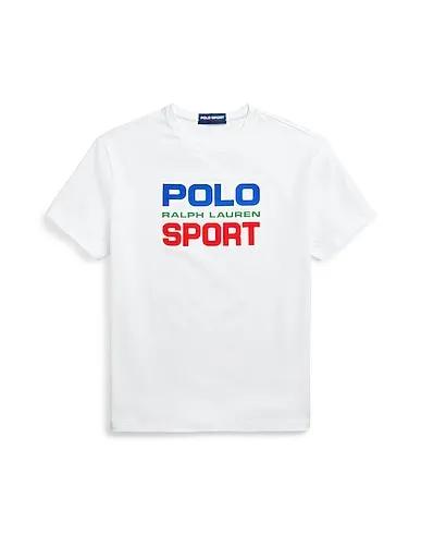 White Jersey T-shirt CLASSIC FIT POLO SPORT JERSEY T-SHIRT

